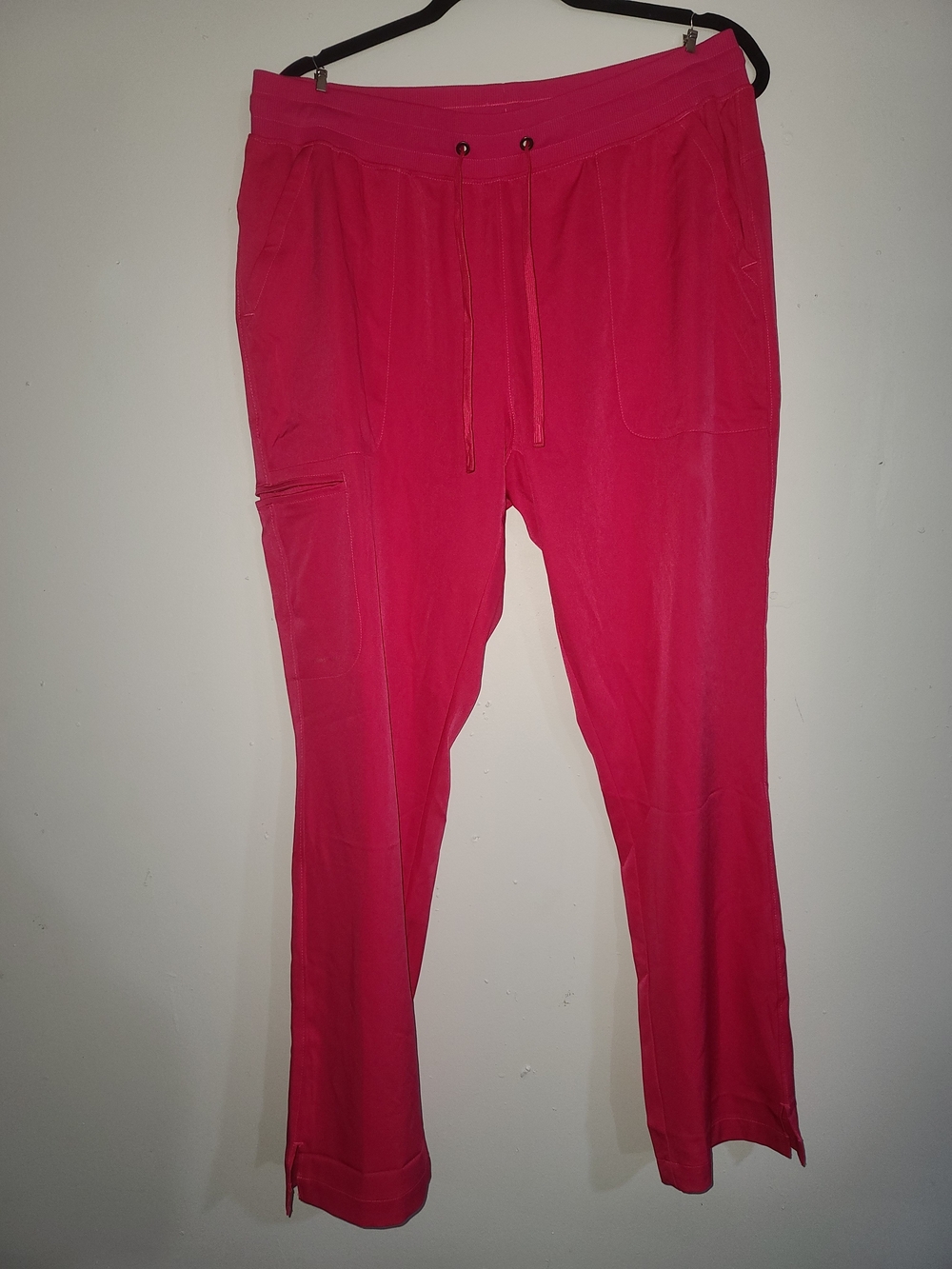 Healing Hands Hot Pink Scrub Pants